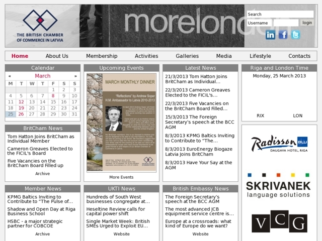 Lielbritānijas tirdzniecības kamera Latvijā, 